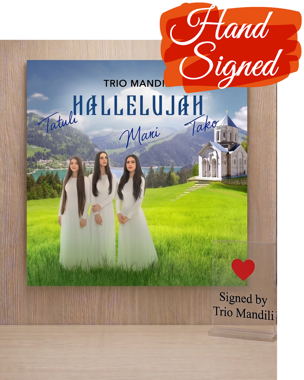 Signed CD 4 “Hallelujah”