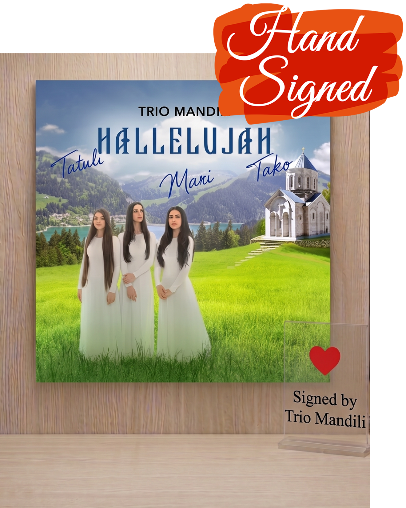Signed CD 4 “Hallelujah”