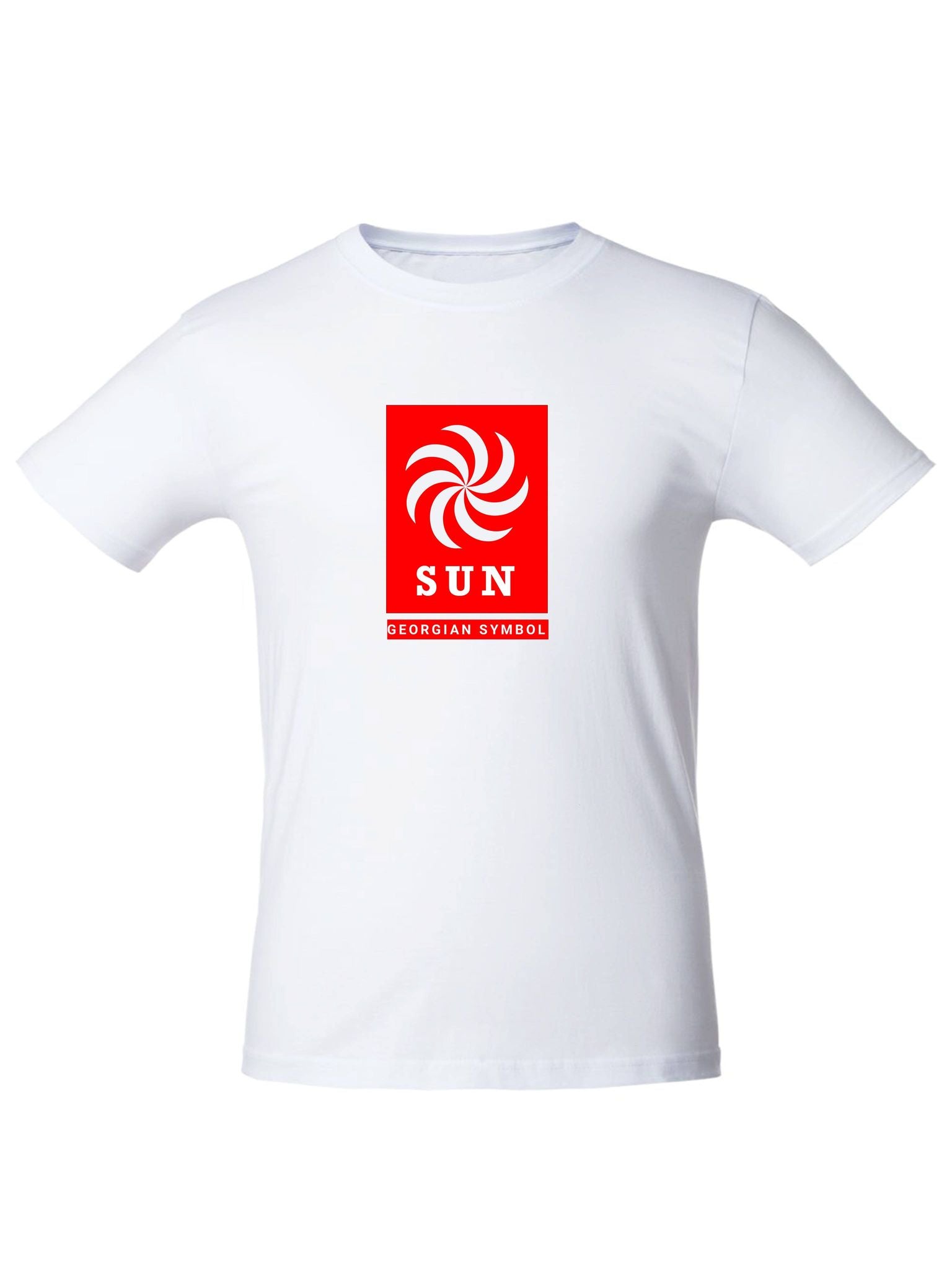 T-shirt with Georgian symbol “SUN”